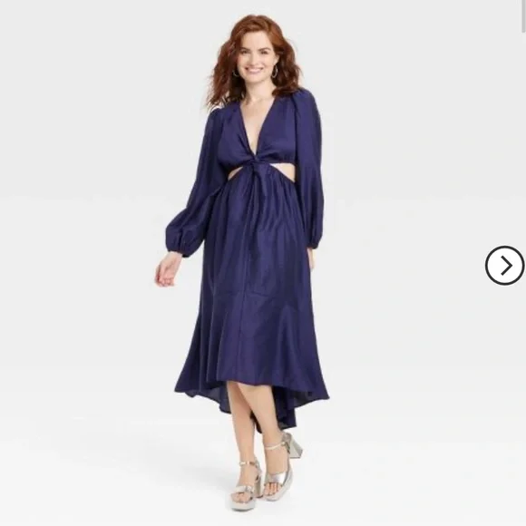 a new day | Dresses | Long Sleeve Twist Maxi Cut Out Dress | Poshmark